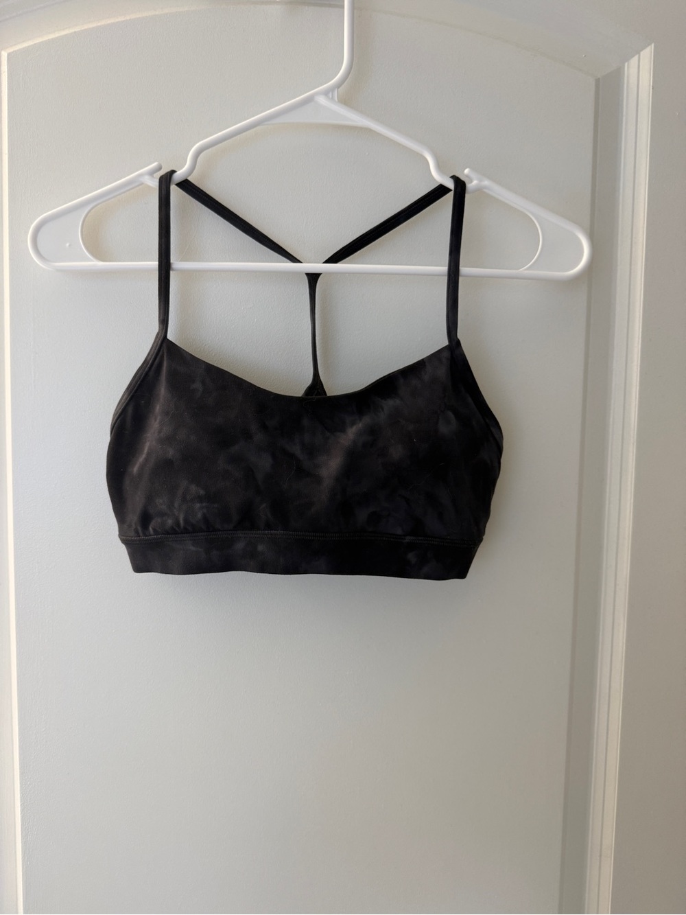 lululemon athletica Black Slim-Strap Sports Bra